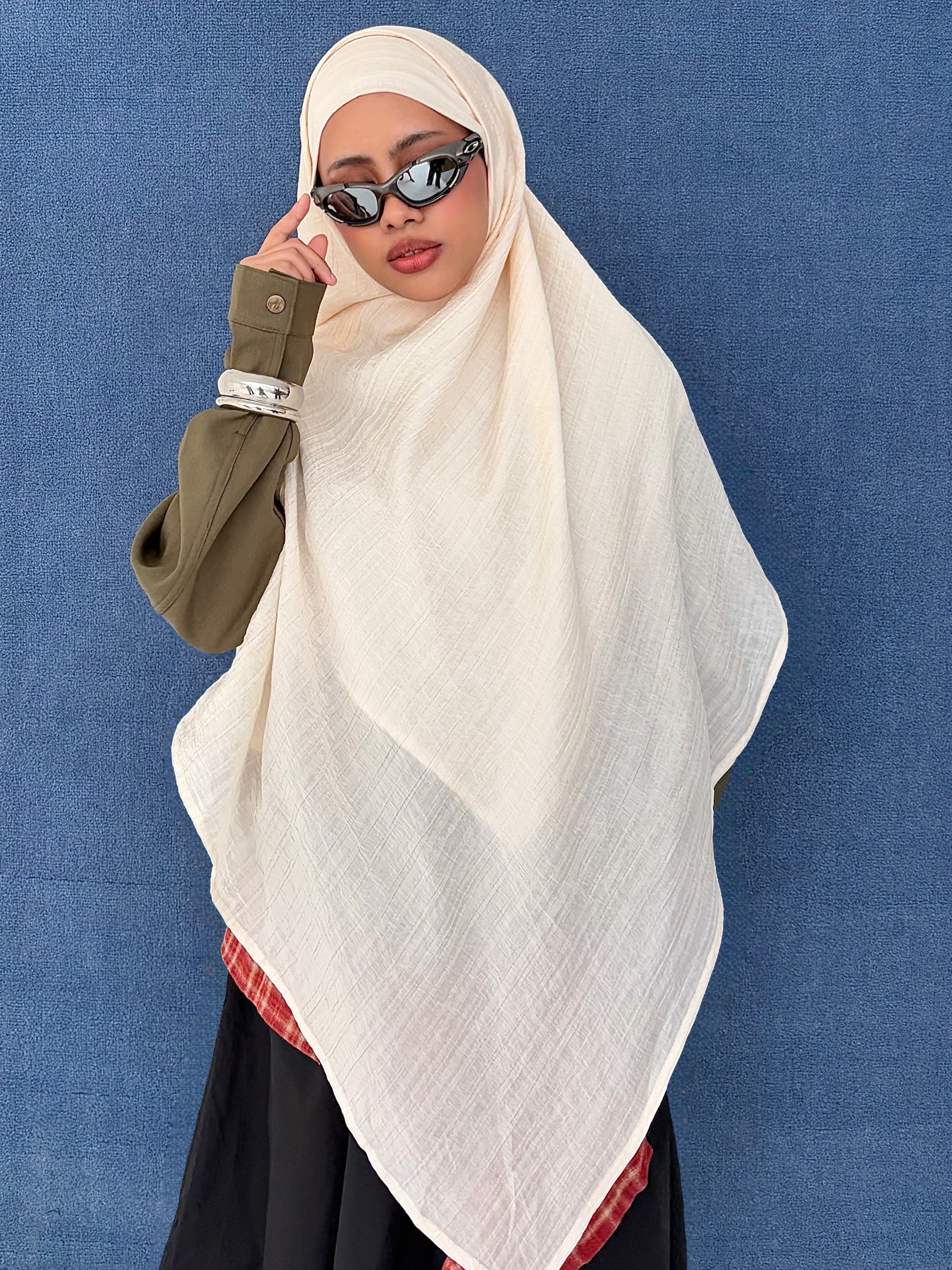 FLÖU - Bandana Pashmina Instant [Gou - Ivory]