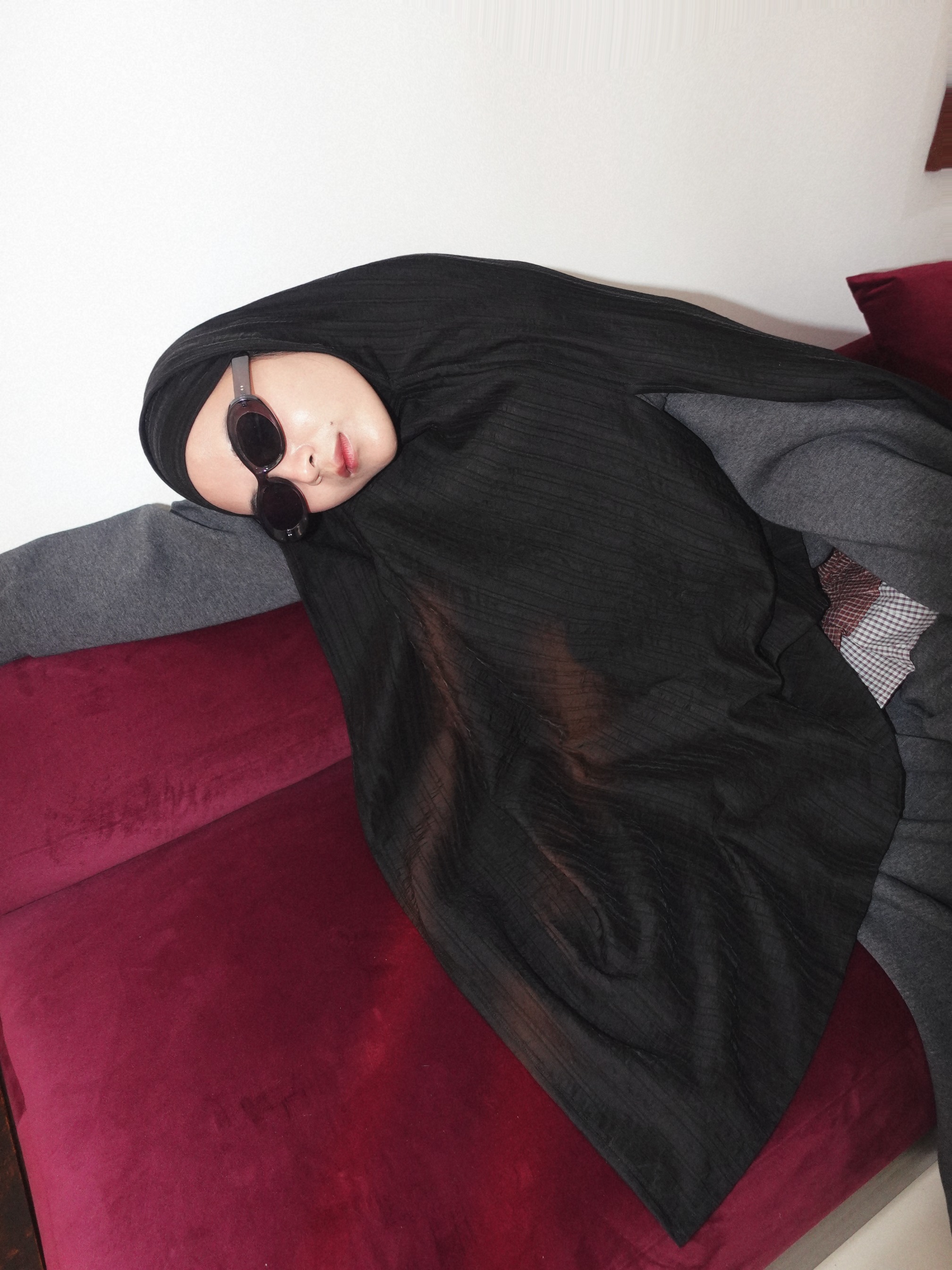 FLÖU - Bandana Pashmina Instant [Gou - Black]
