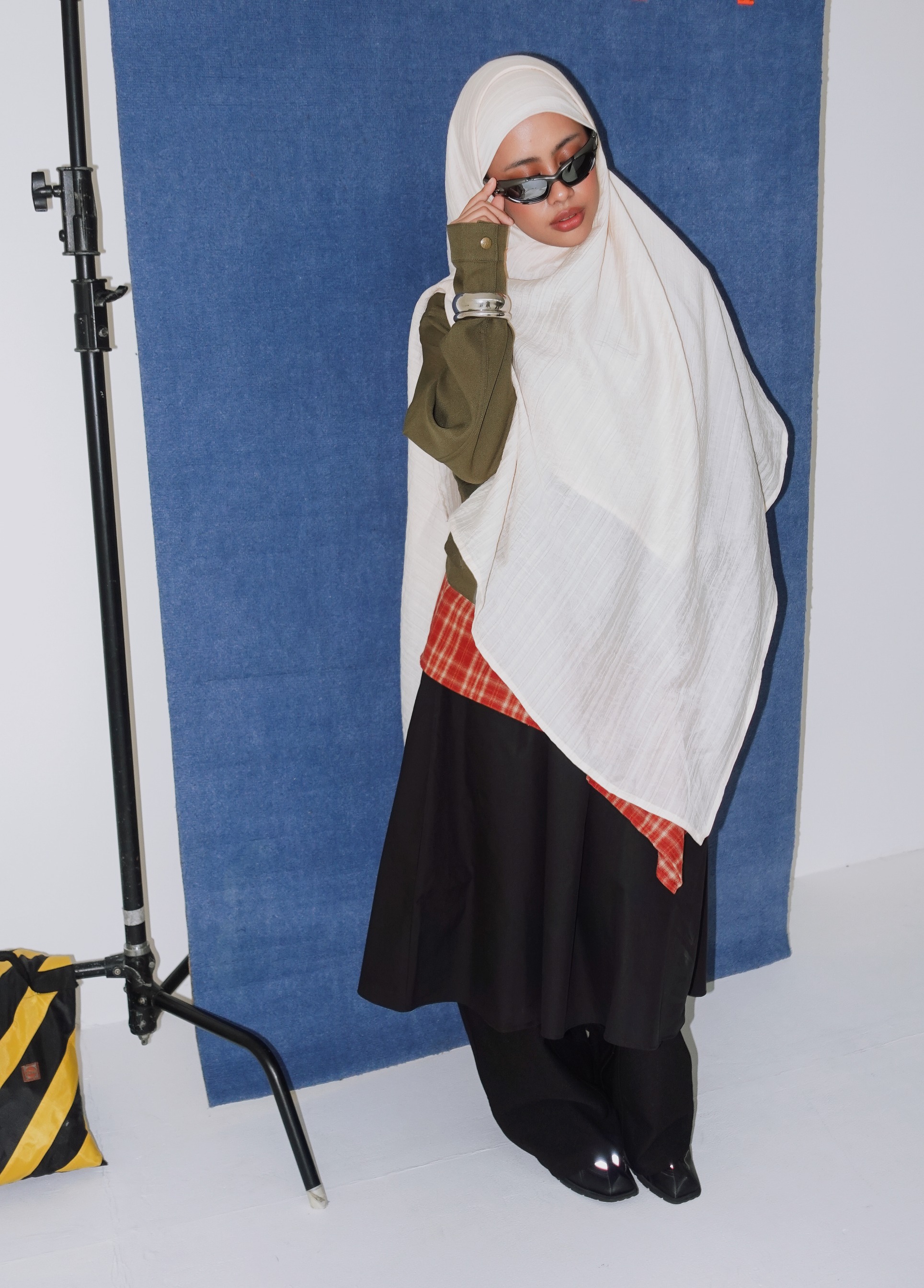 FLÖU - Bandana Pashmina Instant [Gou - Ivory]