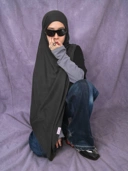 FLÖU - Bandana Pashmina Instant (Nezu - Dark Grey)