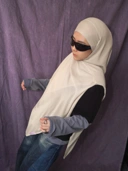 FLÖU - Bandana Pashmina Instant (Nezu - Beige)