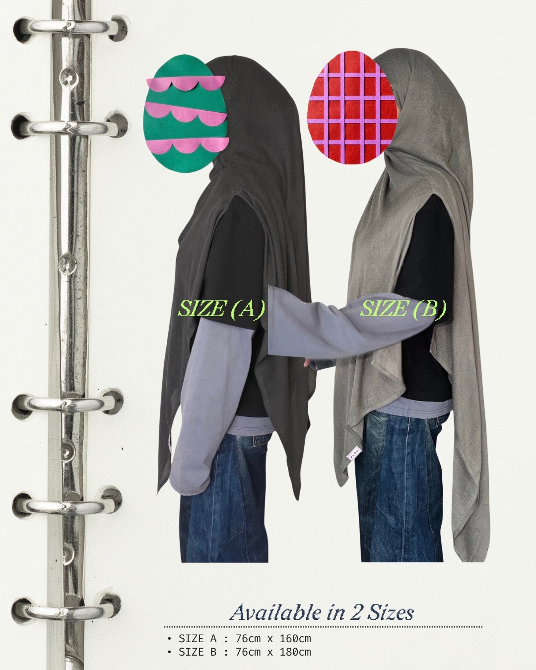 FLÖU - Bandana Pashmina Instant (Nezu - Beige)