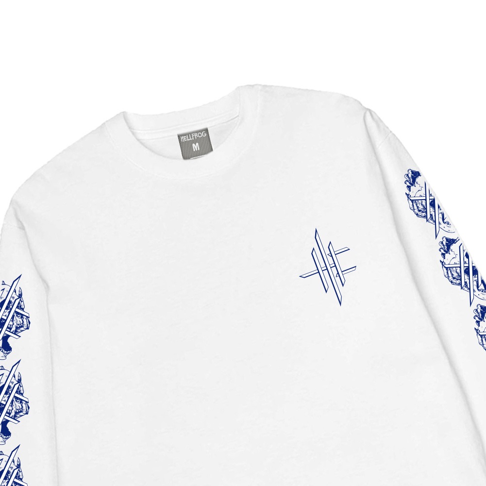Hellfrog Tshirt Longsleeve Belial White Tees
