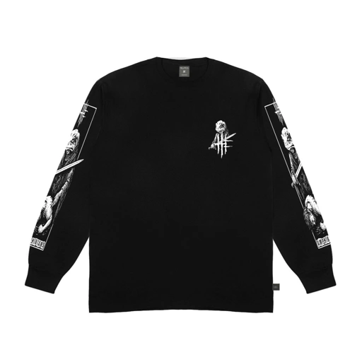 Hellfrog Tshirt Longsleeve Darius Black Tees