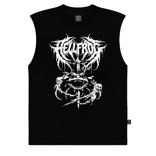 Hellfrog Kaos Singlet Division Black