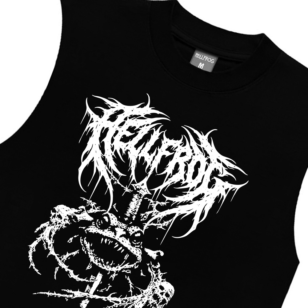 Hellfrog Kaos Singlet Division Black