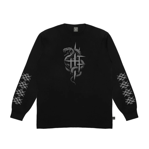 Hellfrog Tshirt Longsleeve Furfur Black Tees