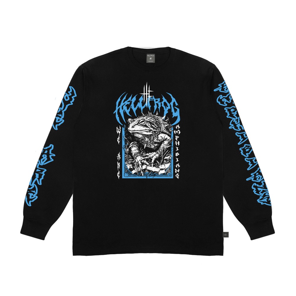 Hellfrog Tshirt Longsleeve Khadun Black Tees