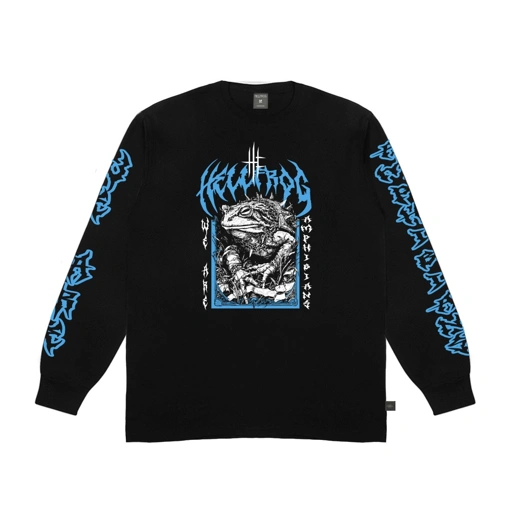 Hellfrog Tshirt Longsleeve Khadun Black Tees