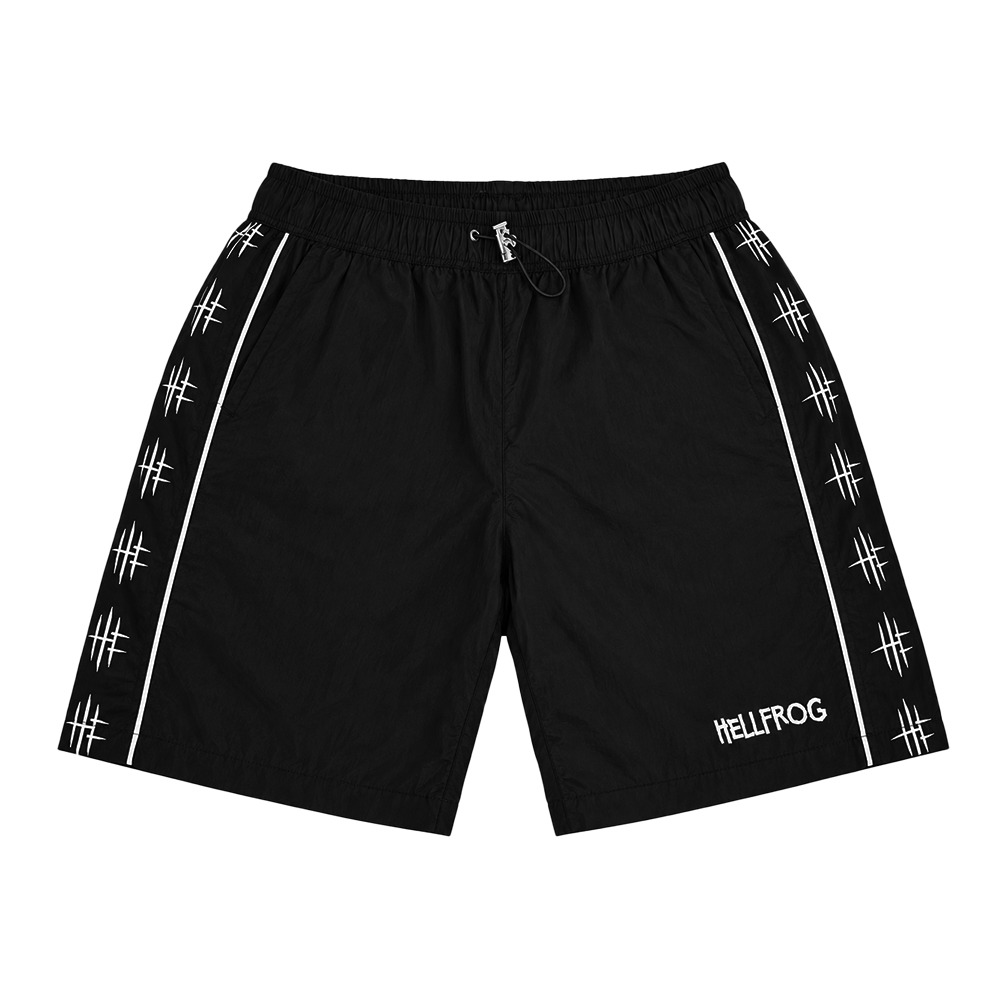 Hellfrog Boardshort Reflective Lemmy Black