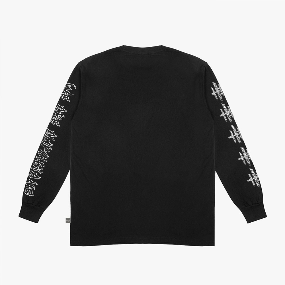 Hellfrog Tshirt Longsleeve Skudru Black Tees