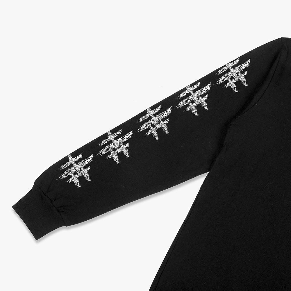 Hellfrog Tshirt Longsleeve Skudru Black Tees