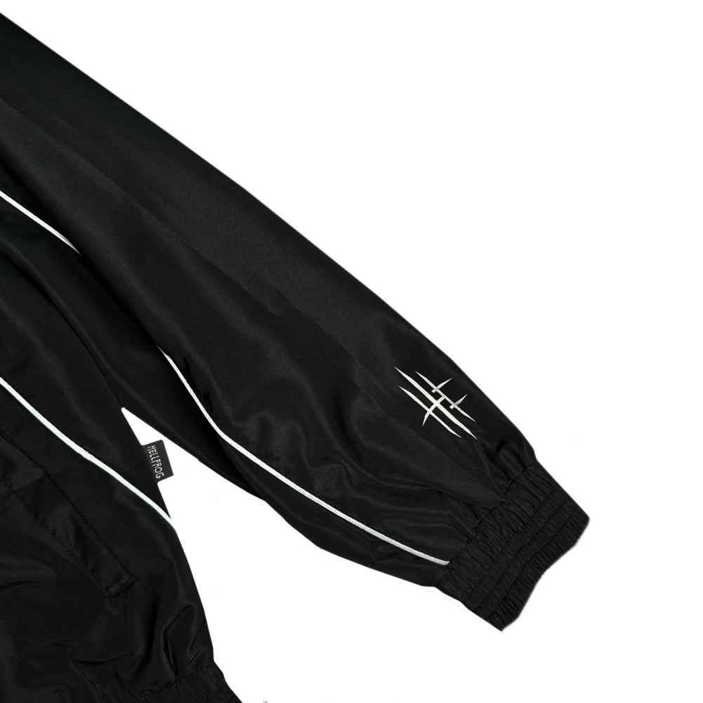 Hellfrog Tracktop Jacket Reflective Lumos Black