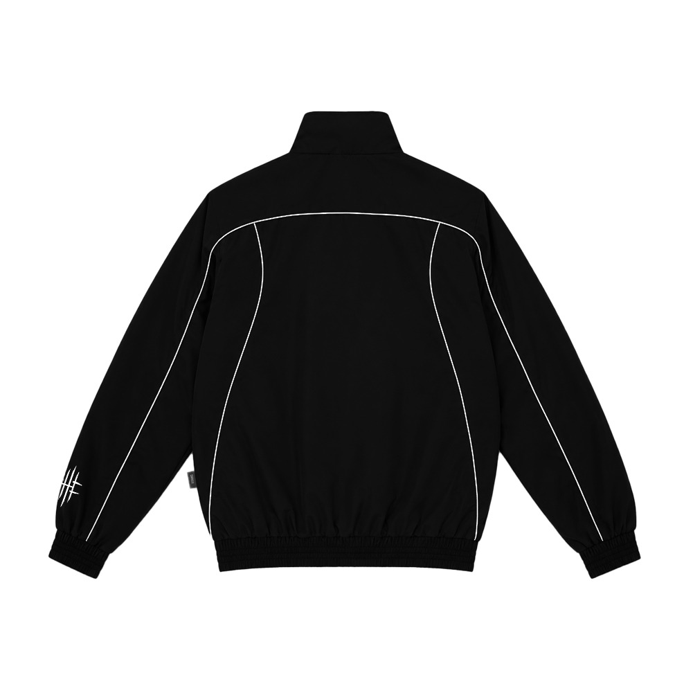 Hellfrog Tracktop Jacket Reflective Lumos Black