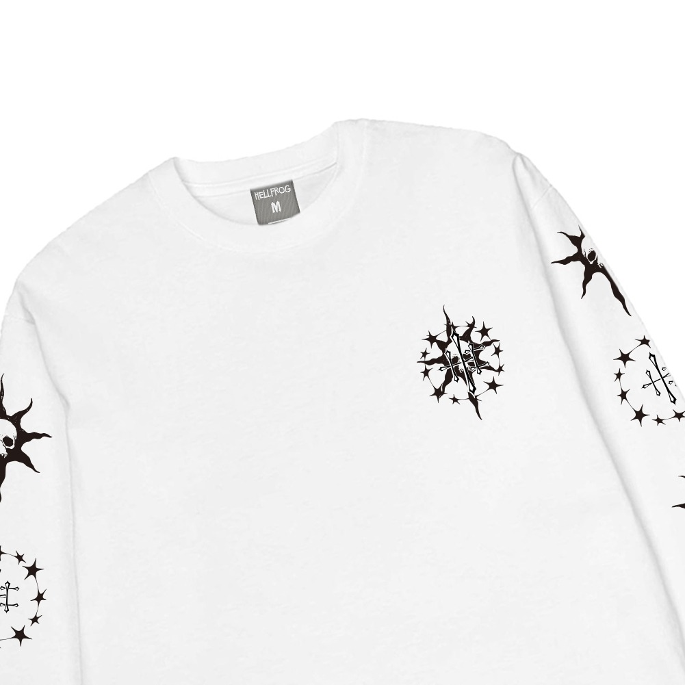 Hellfrog Tshirt Longsleeve Lilith White Tees