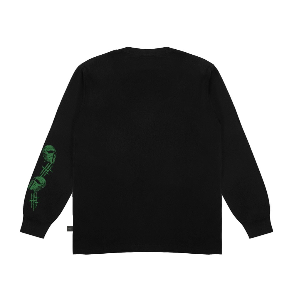 Hellfrog Tshirt Longsleeve Merun Black Tees