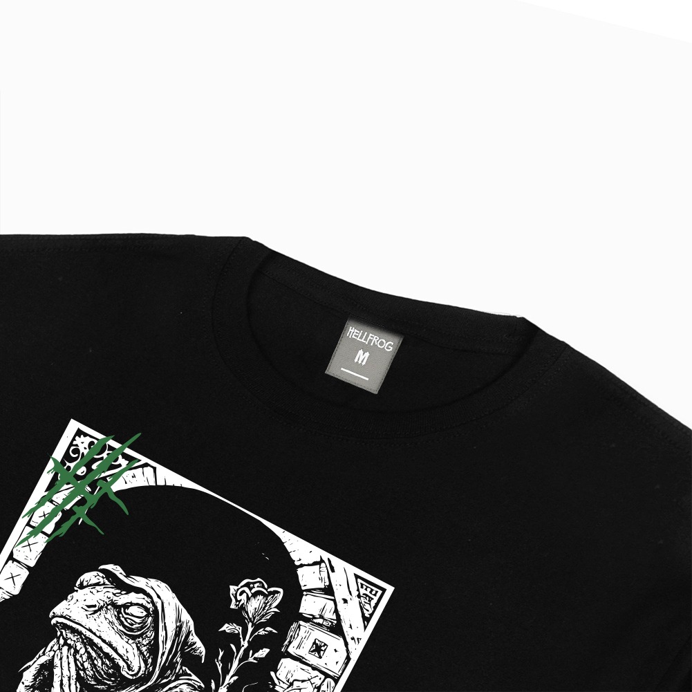 Hellfrog Tshirt Longsleeve Merun Black Tees