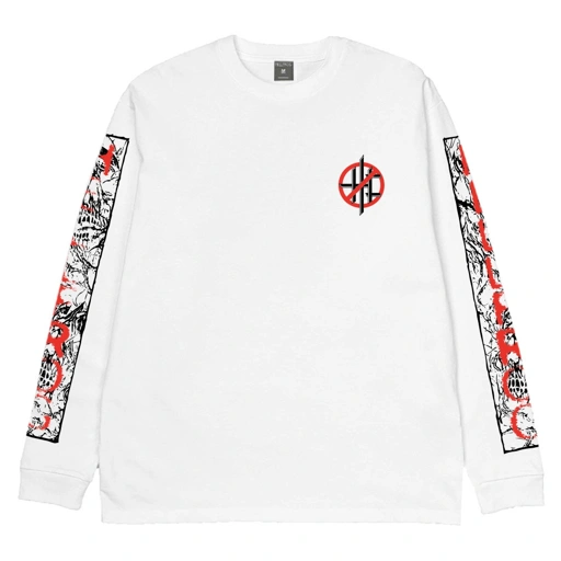 Hellfrog Tshirt Longsleeve Newt White Tees