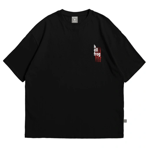 Hellfrog Tshirt Oversize Caleopi Black Tees