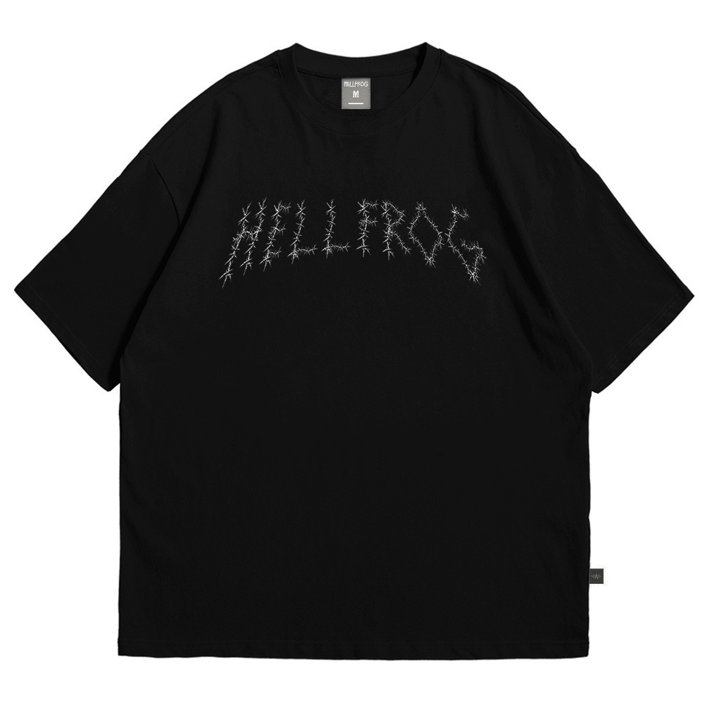 Hellfrog Tshirt Oversize Catapult Black Tees