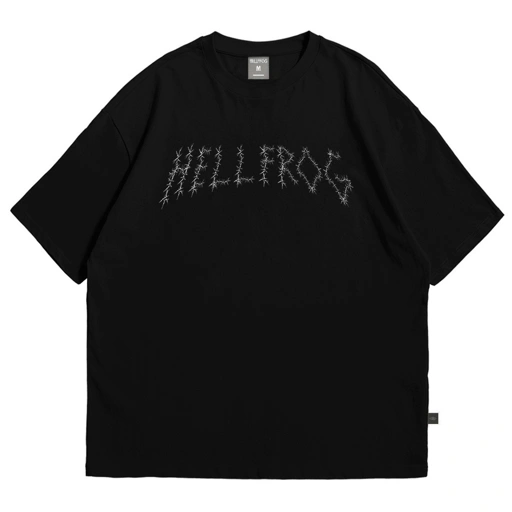 Hellfrog Tshirt Oversize Catapult Black Tees