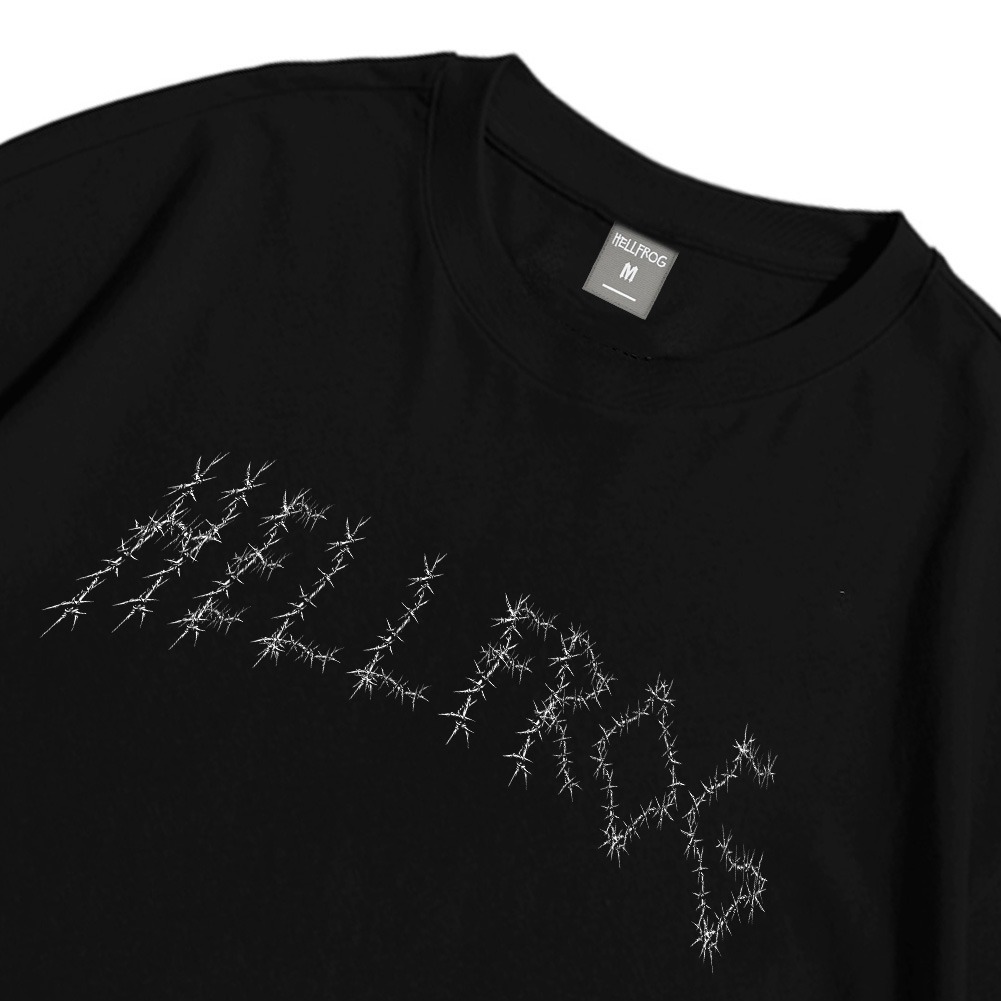 Hellfrog Tshirt Oversize Catapult Black Tees
