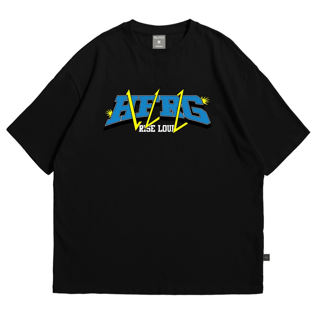 Hellfrog Tshirt Oversize Electric Black Tees