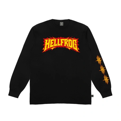 Hellfrog Tshirt Longsleeve Paimon Black Tees