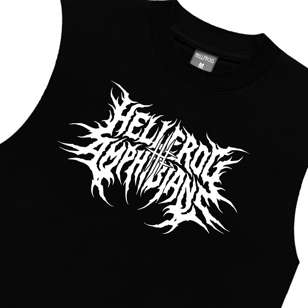 Hellfrog Kaos Singlet Pulse Black