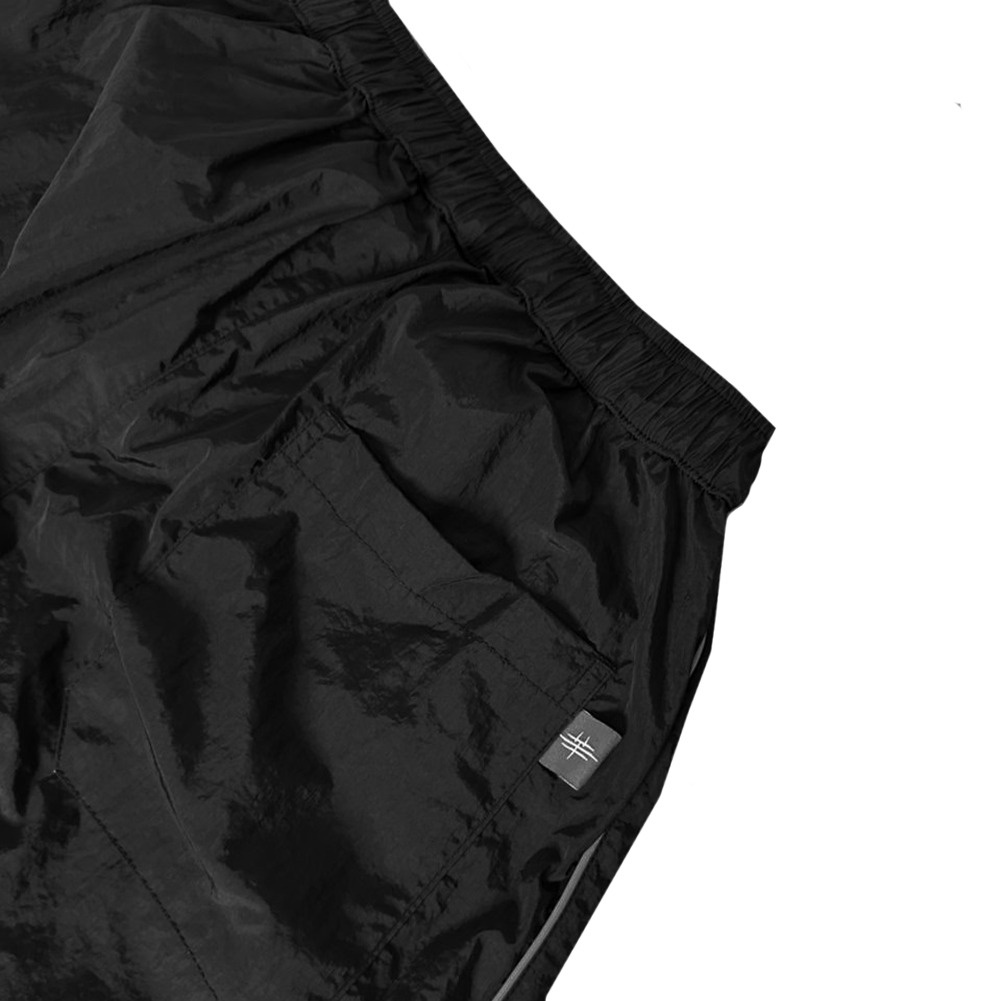 Hellfrog Track Pants Reflective Mammoth Black
