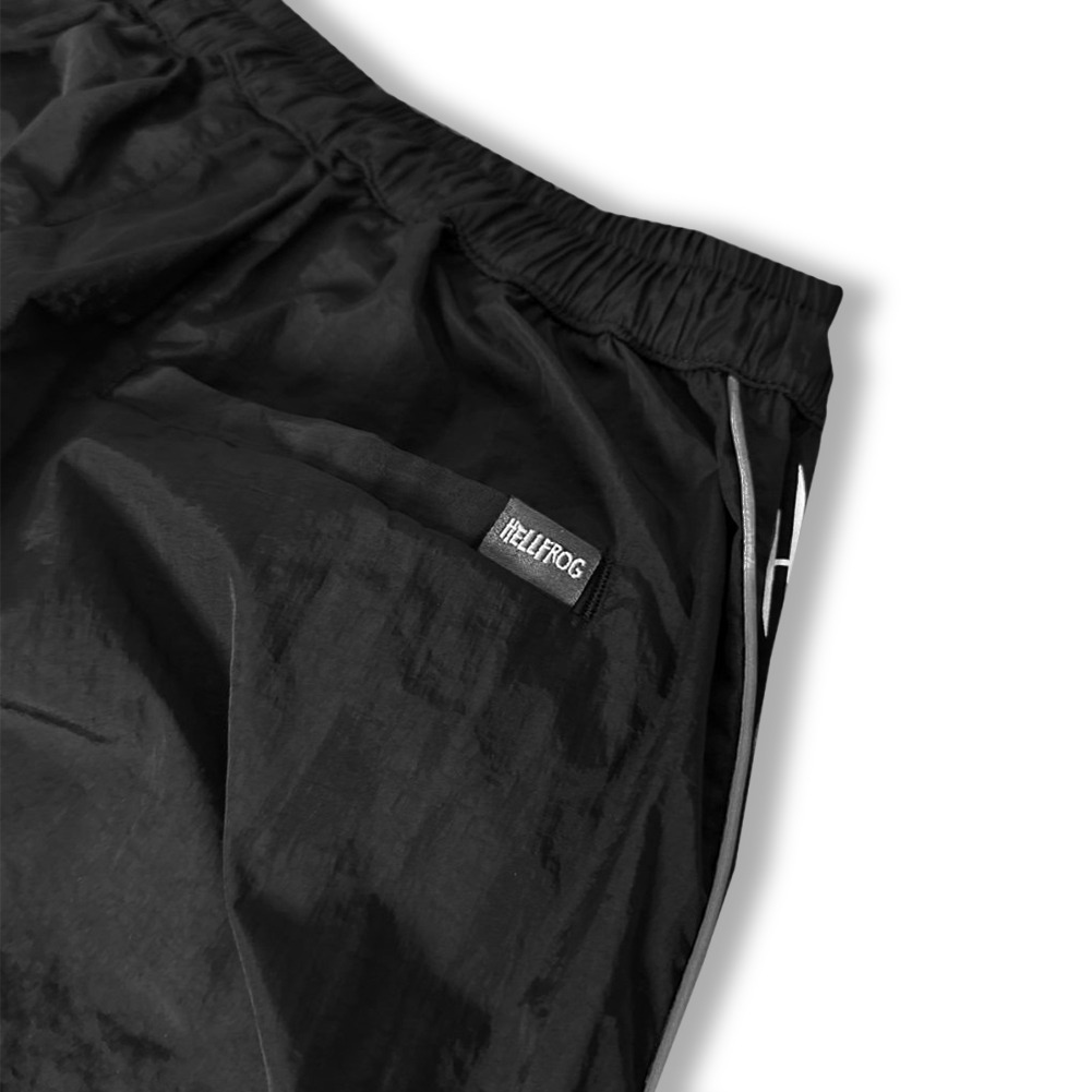 Hellfrog Track Pants Reflective Eclipse Black