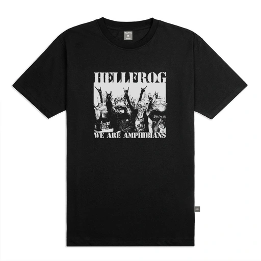 Hellfrog Tshirt Crown Black Tees