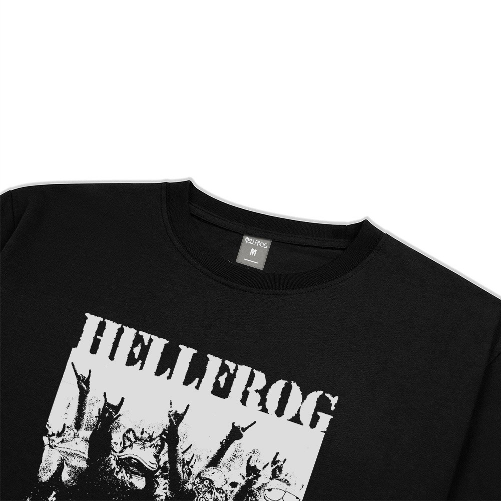 Hellfrog Tshirt Crown Black Tees