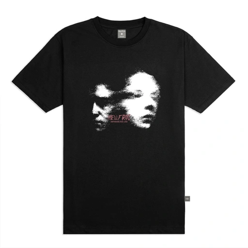 Hellfrog Tshirt Two Faces Black Tees