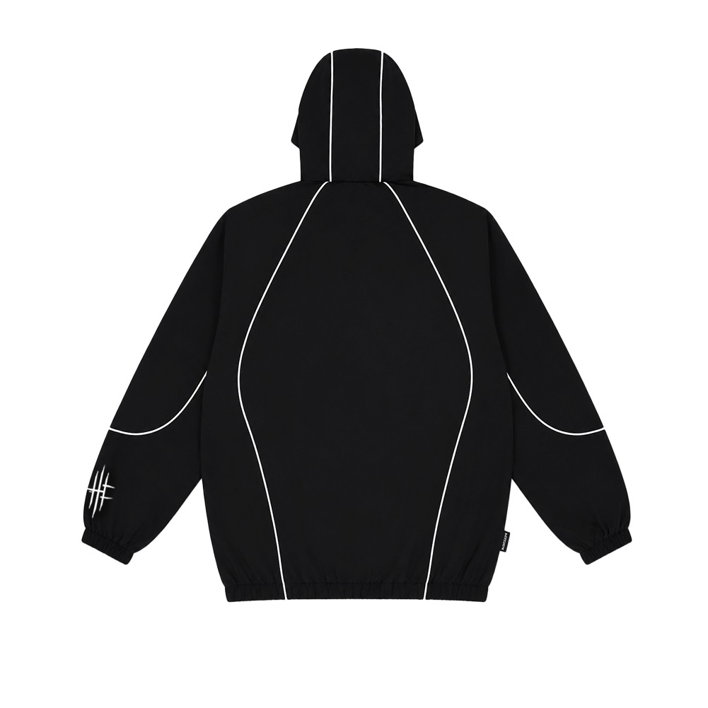 Hellfrog Jacket Windbreaker Reflective Voltex Black