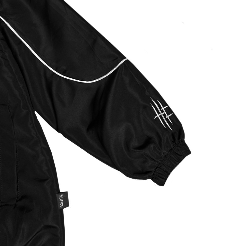 Hellfrog Jacket Windbreaker Reflective Voltex Black