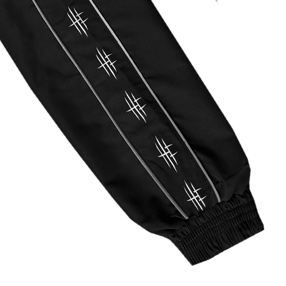 Hellfrog Tracktop Jacket Reflective Blasted Black
