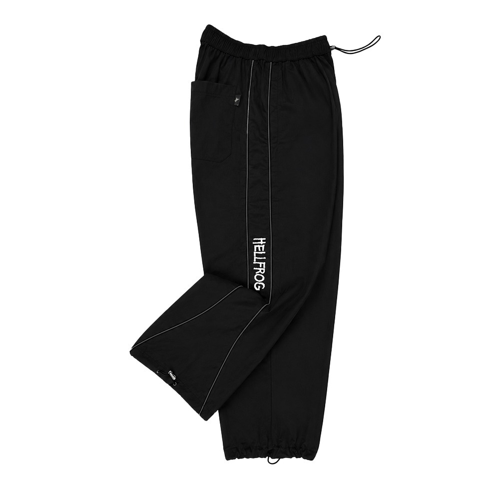 Hellfrog Track Pants Reflective Mammoth Black