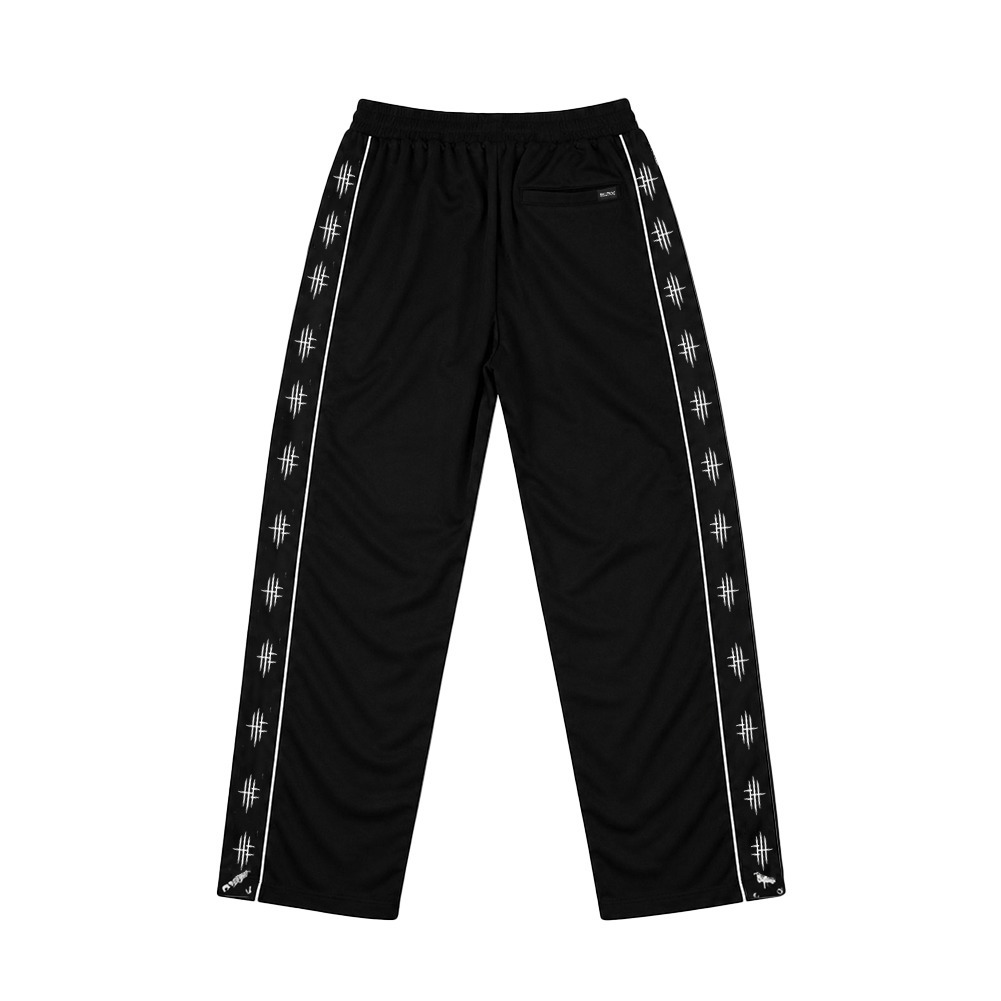 Hellfrog Track Pants Reflective Consider Black