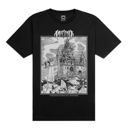Taring X Hellfrog Tshirt Ruins Black Tees