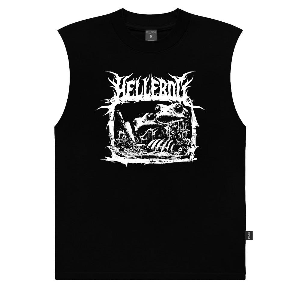 Hellfrog Kaos Singlet Great Gig Black