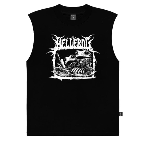 Hellfrog Kaos Singlet Great Gig Black