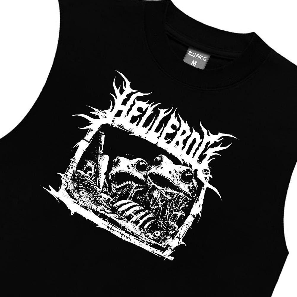 Hellfrog Kaos Singlet Great Gig Black