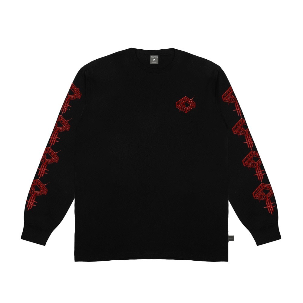 Hellfrog Tshirt Longsleeve Bloodest Black Tees