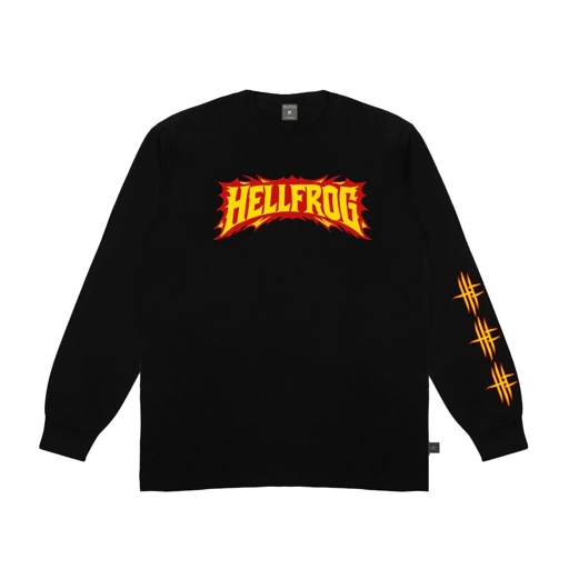 Hellfrog Tshirt Longsleeve Paimon Black Tees