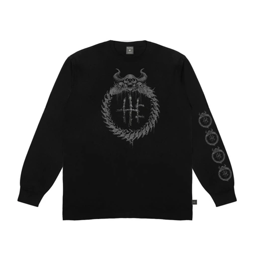 Hellfrog Tshirt Longsleeve Googh Black Tees