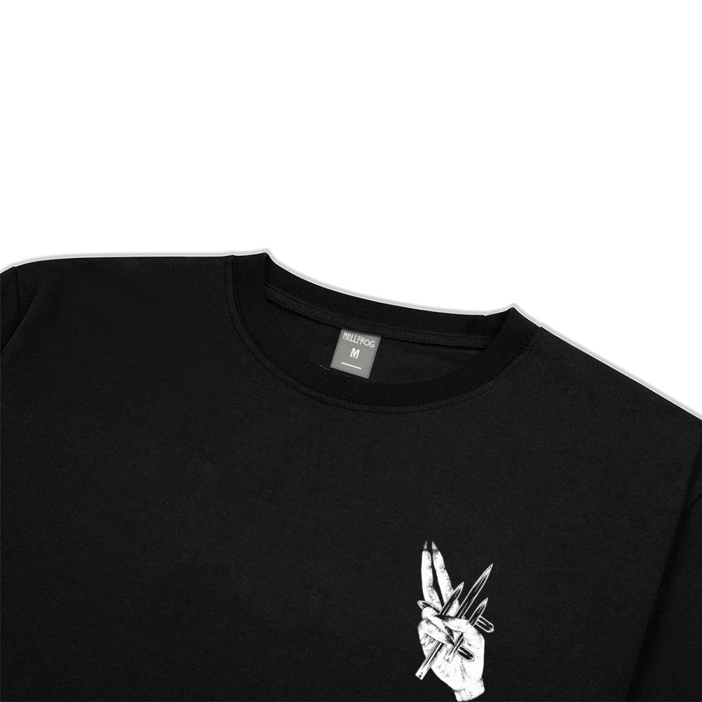 Hellfrog Tshirt Maiden Black Tees