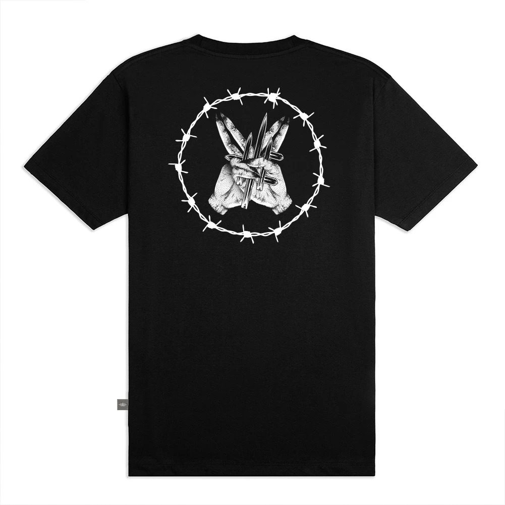 Hellfrog Tshirt Maiden Black Tees