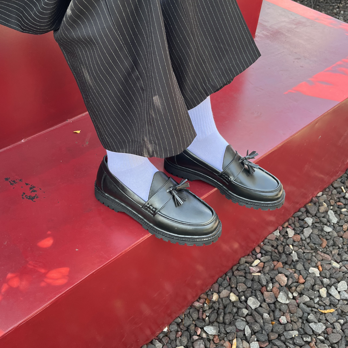 Nugee Vysta Tassel Loafers Black