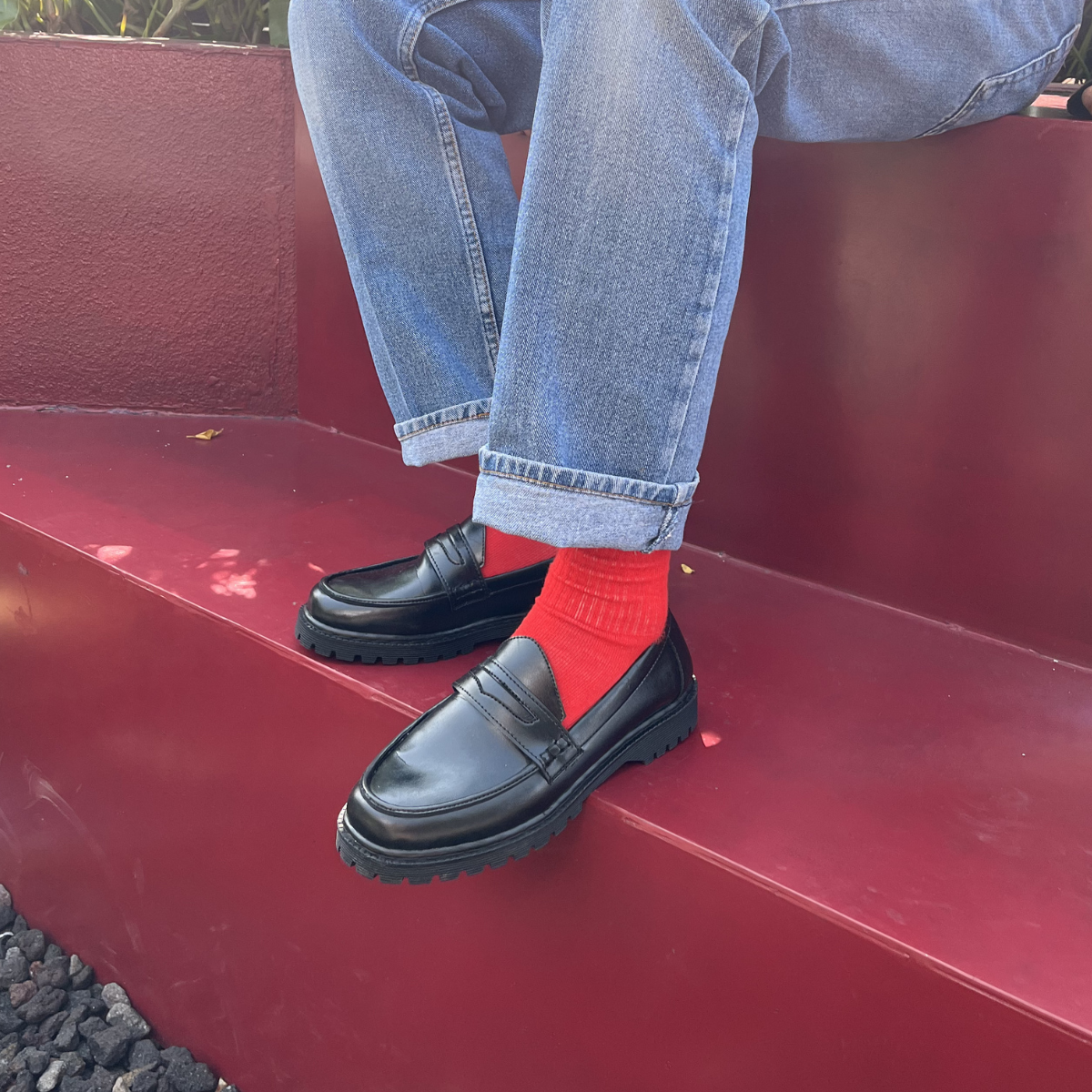 Nugee Pyros Penny Loafers Black